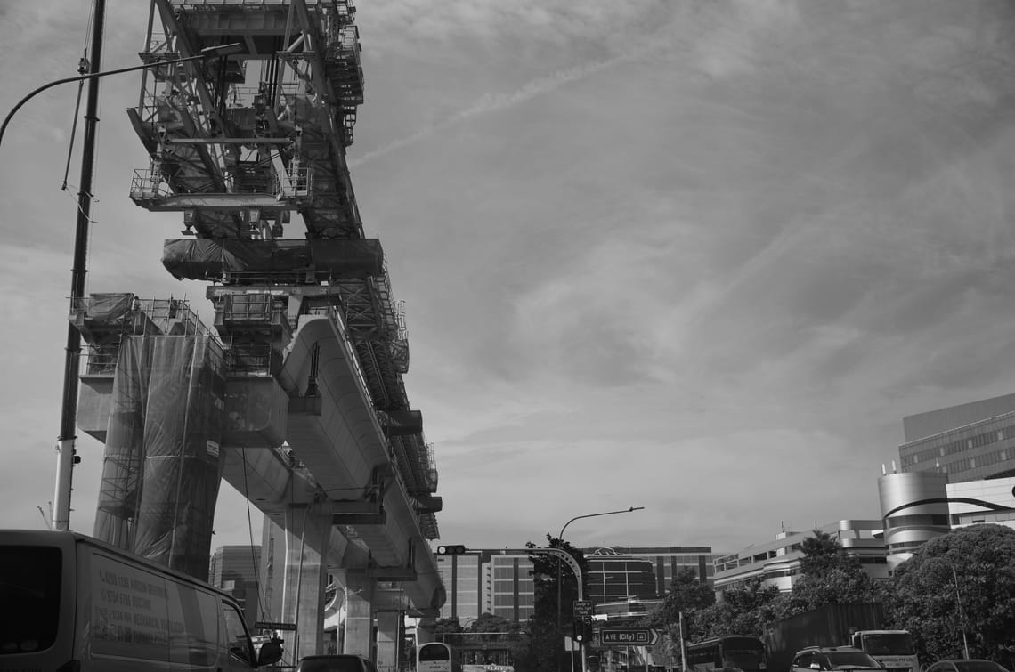 · Mass Rapid Transit Construction  · Street Photography ·