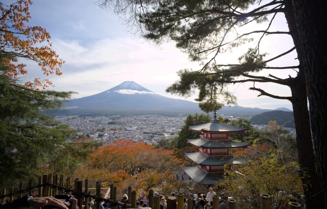 ·Chureito Pagoda · Landscape Photography ·Colour Hues  ·